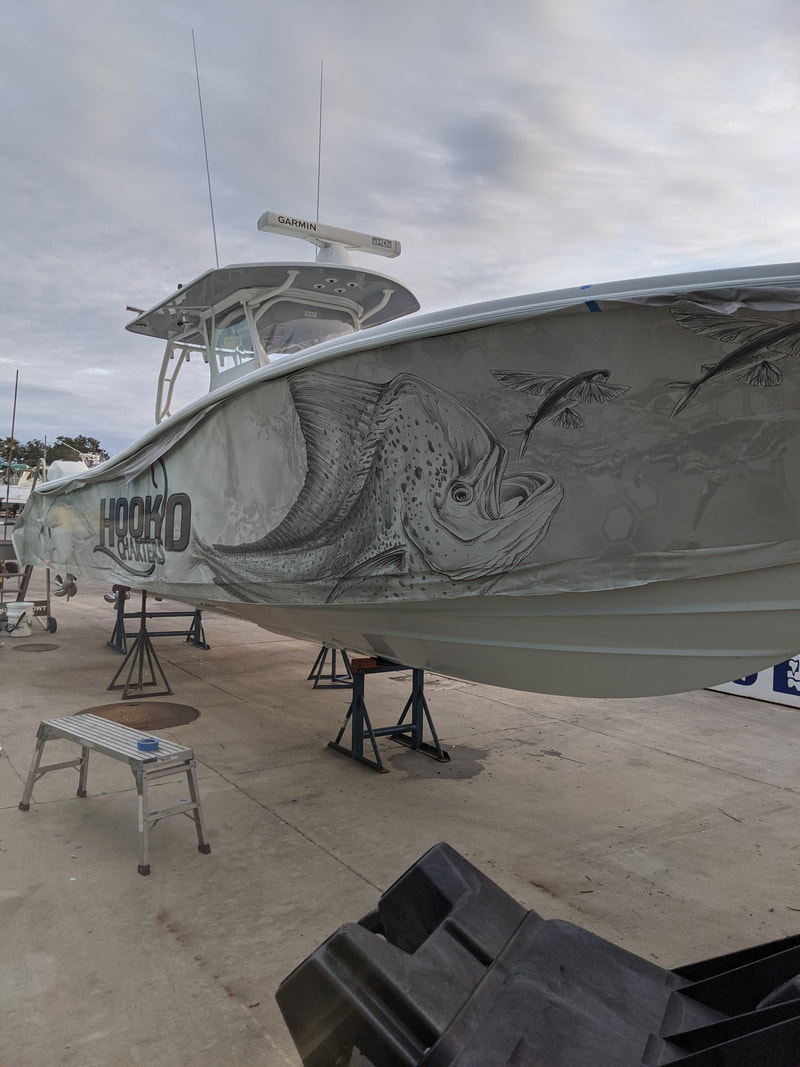 Boat Wraps - D&G Graphics